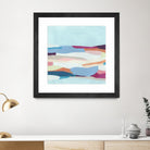 UA Stratascape I by June Erica Vess on GIANT ART - blue abstract