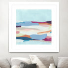 UA Stratascape I by June Erica Vess on GIANT ART - blue abstract