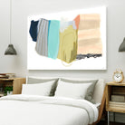 Accordion Fold II by June Erica Vess on GIANT ART - pastels abstract