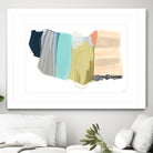 Accordion Fold II by June Erica Vess on GIANT ART - pastels abstract