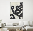 Symbiotic I by June Erica Vess on GIANT ART - black abstract