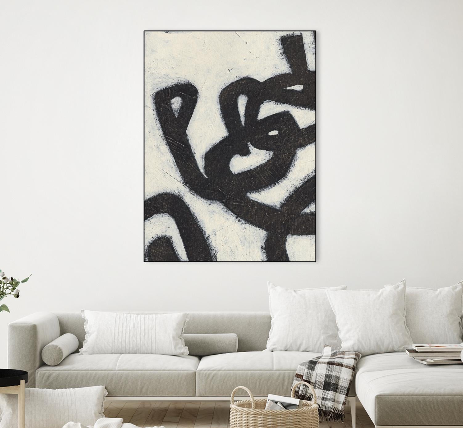 Symbiotic I by June Erica Vess on GIANT ART - black abstract