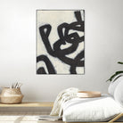 Symbiotic I by June Erica Vess on GIANT ART - black abstract