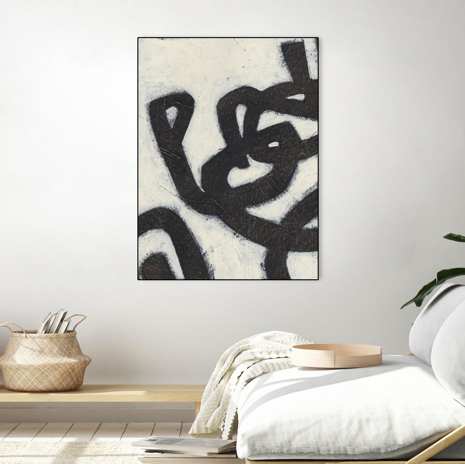 Symbiotic I by June Erica Vess on GIANT ART - black abstract