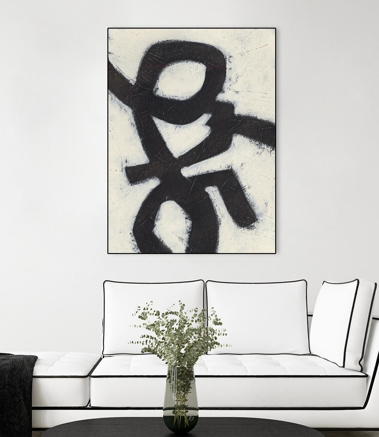 Symbiotic III by June Erica Vess on GIANT ART - black abstract