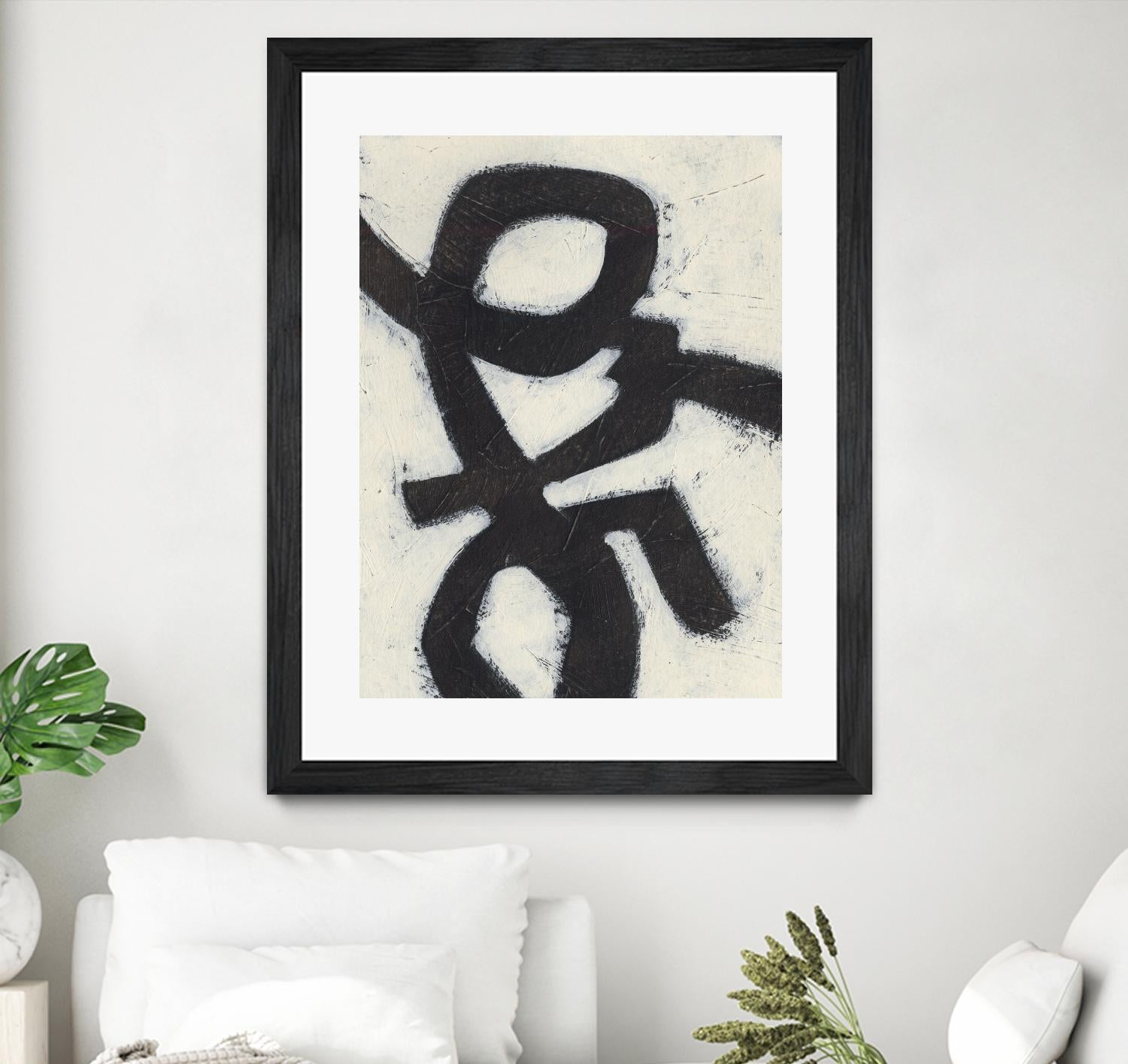 Symbiotic III by June Erica Vess on GIANT ART - black abstract