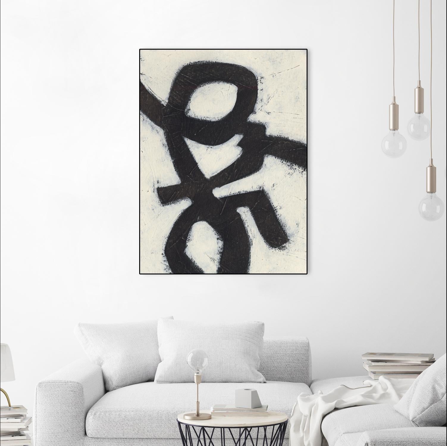 Symbiotic III by June Erica Vess on GIANT ART - black abstract