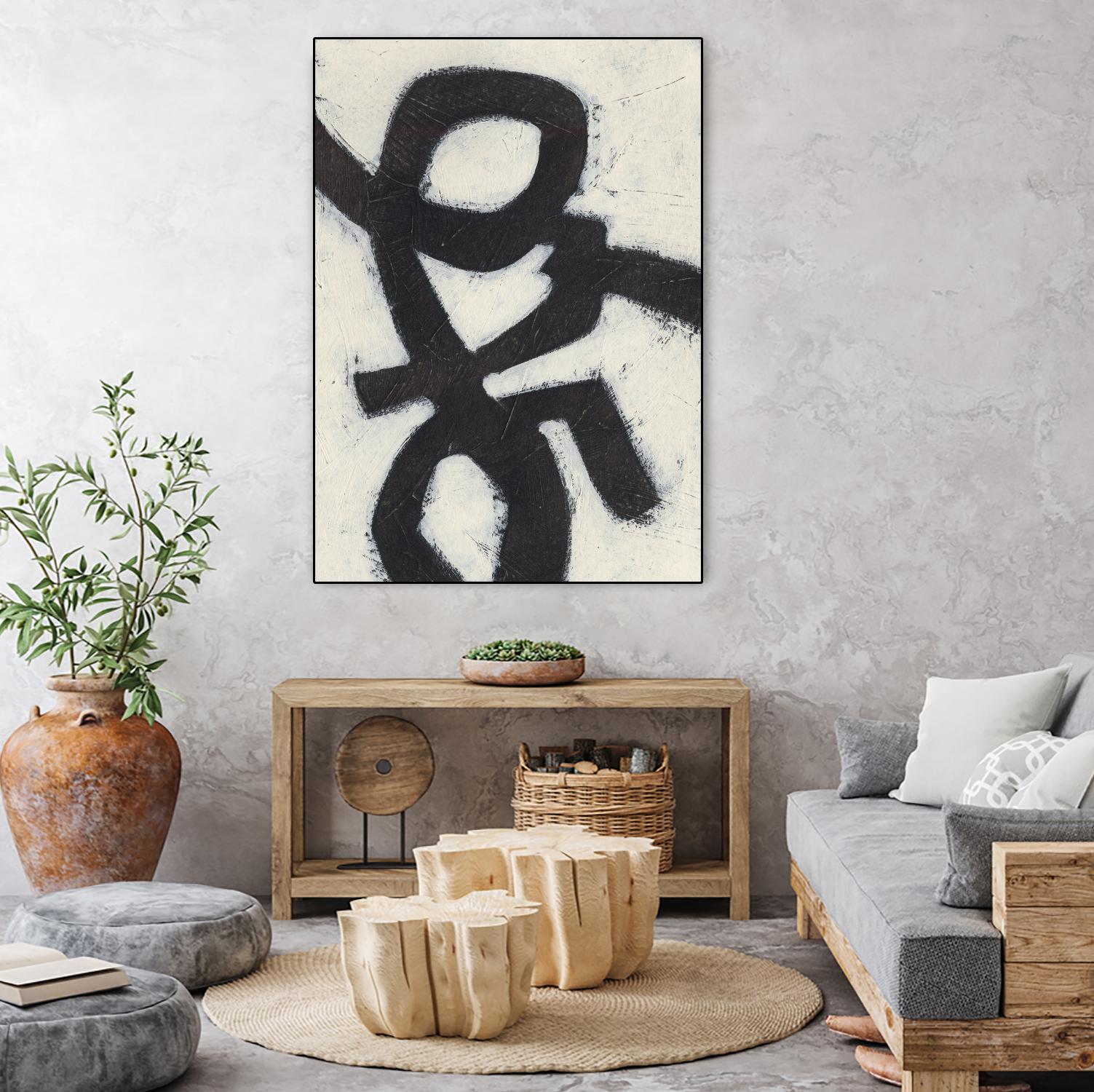 Symbiotic III by June Erica Vess on GIANT ART - black abstract