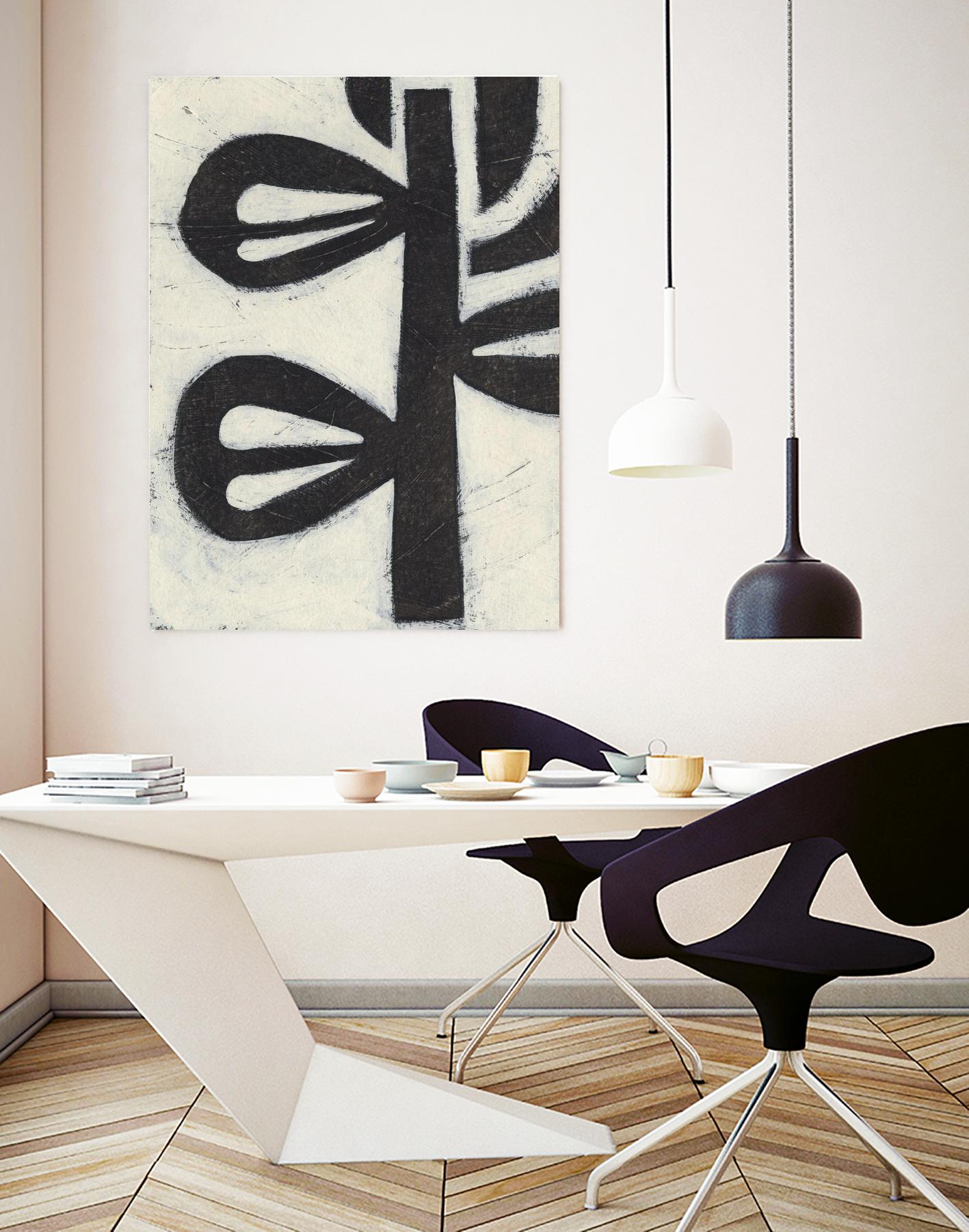 Symbiotic V by June Erica Vess on GIANT ART - black abstract