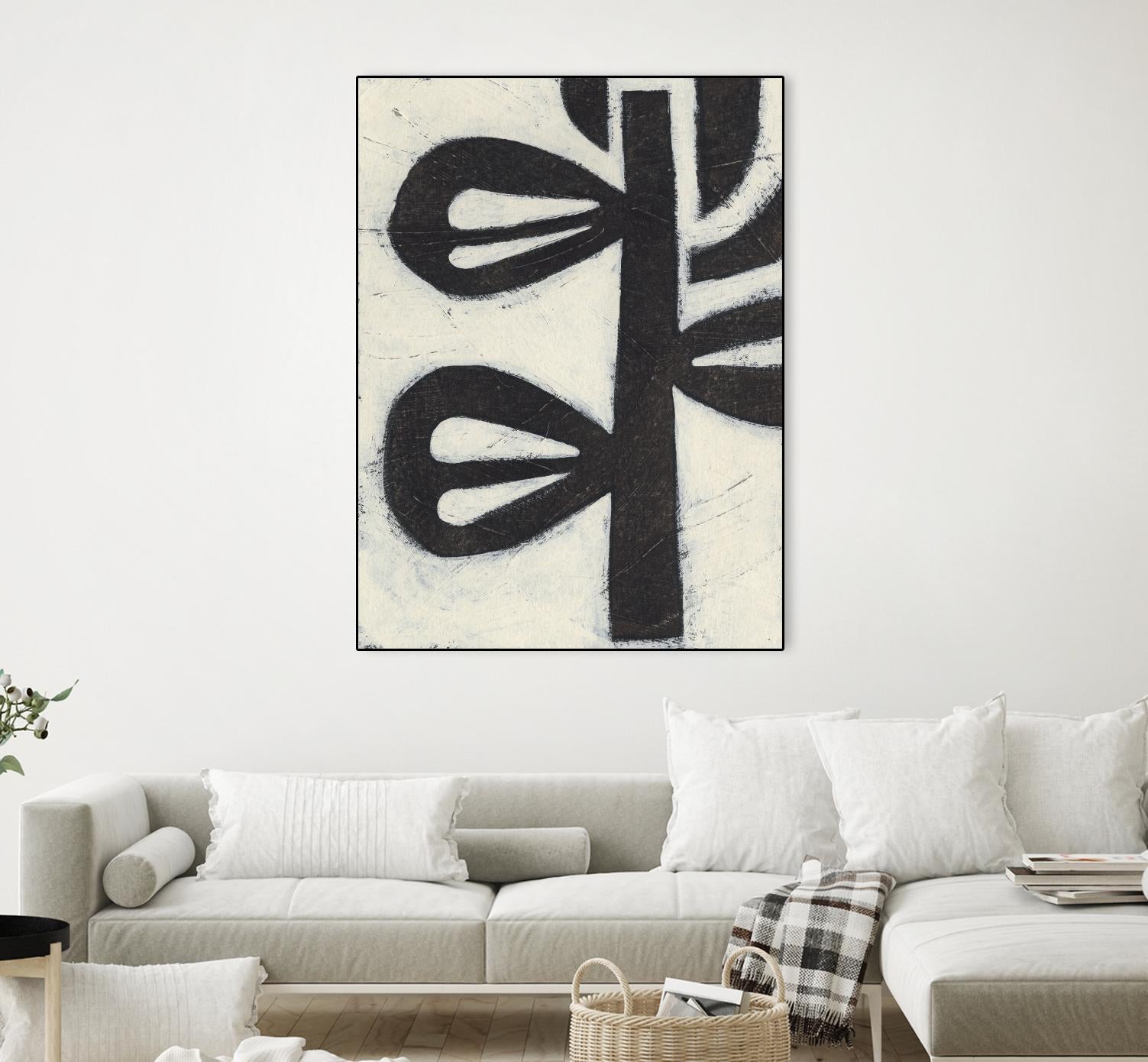 Symbiotic V by June Erica Vess on GIANT ART - black abstract