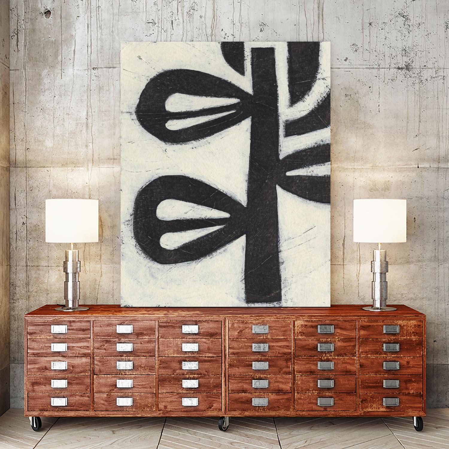 Symbiotic V by June Erica Vess on GIANT ART - black abstract