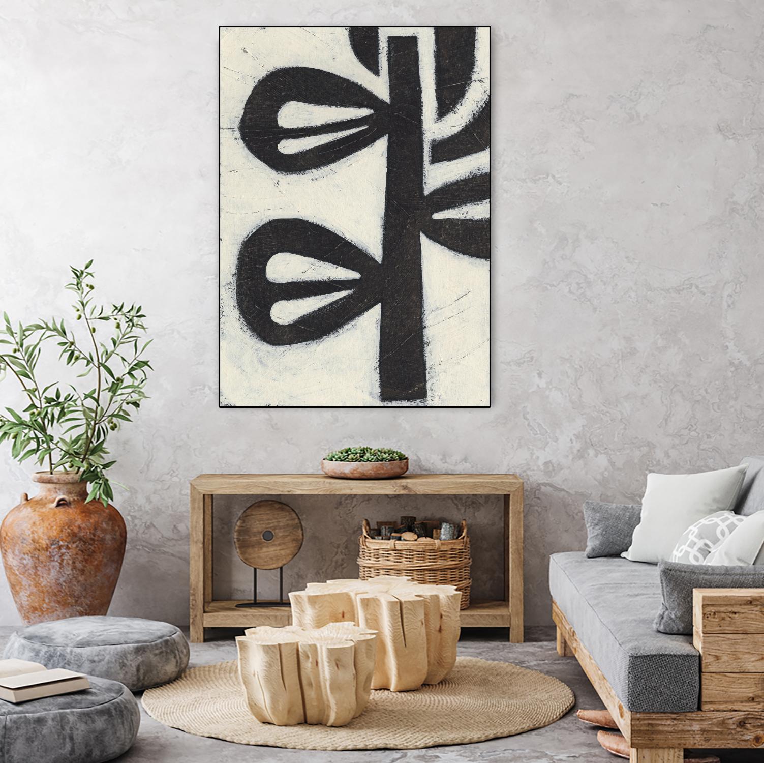 Symbiotic V by June Erica Vess on GIANT ART - black abstract