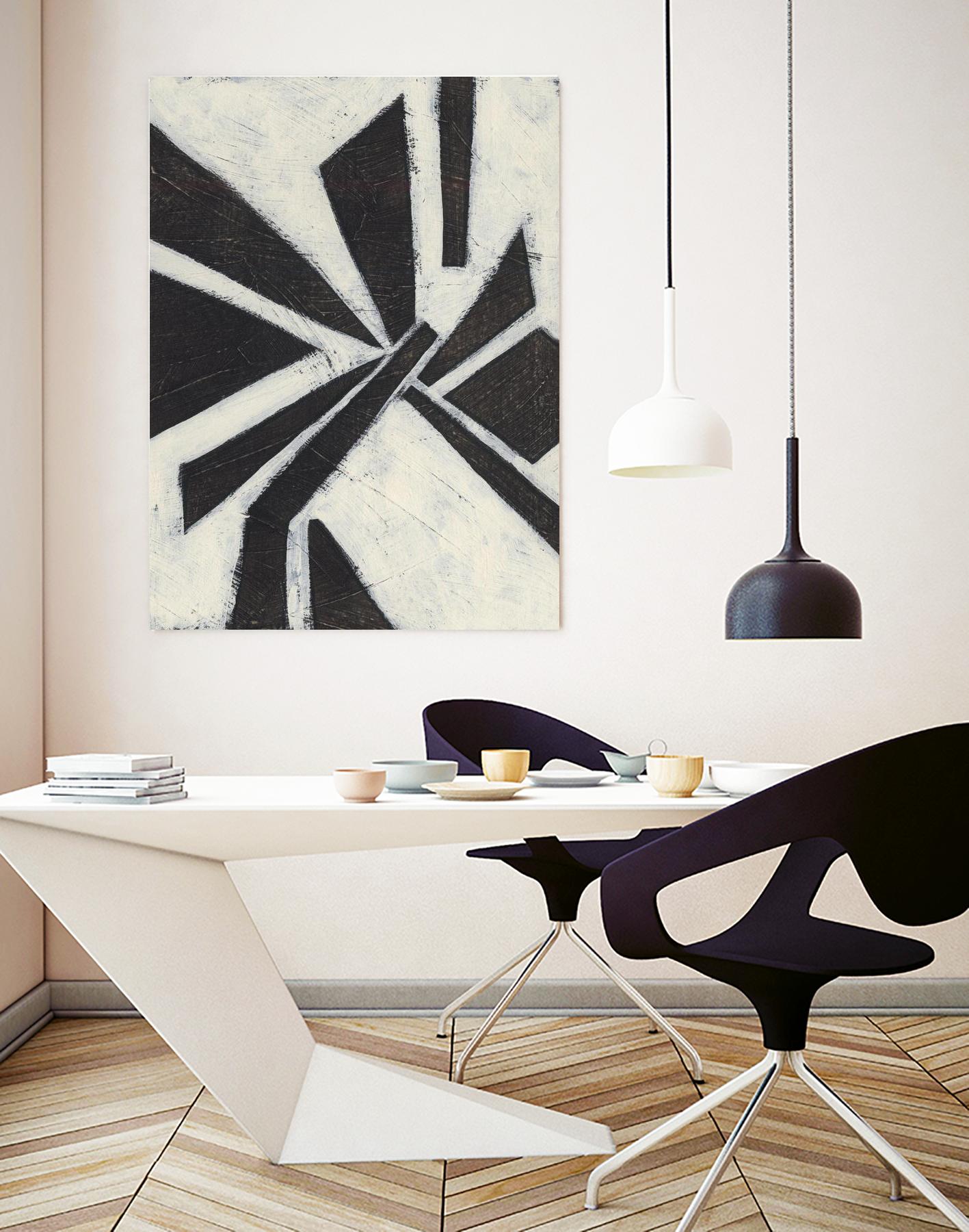 Symbiotic VI by June Erica Vess on GIANT ART - black abstract