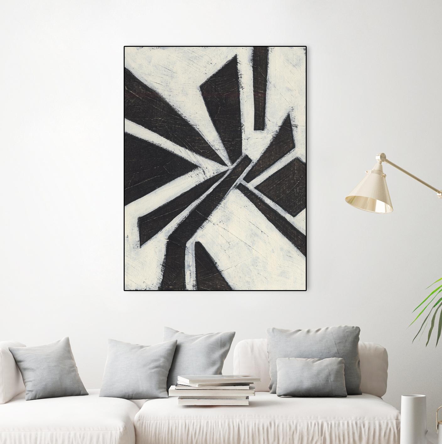 Symbiotic VI by June Erica Vess on GIANT ART - black abstract