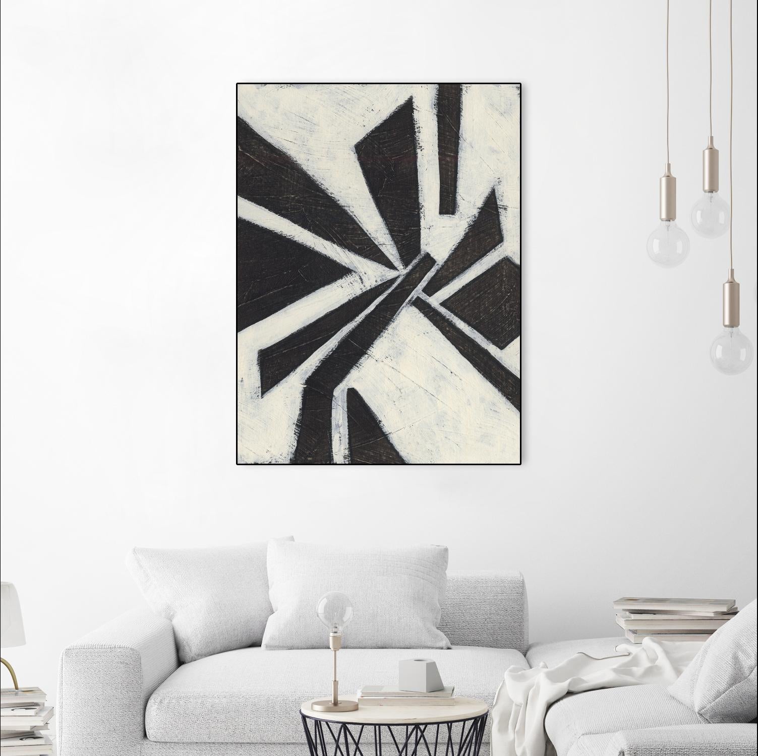 Symbiotic VI by June Erica Vess on GIANT ART - black abstract