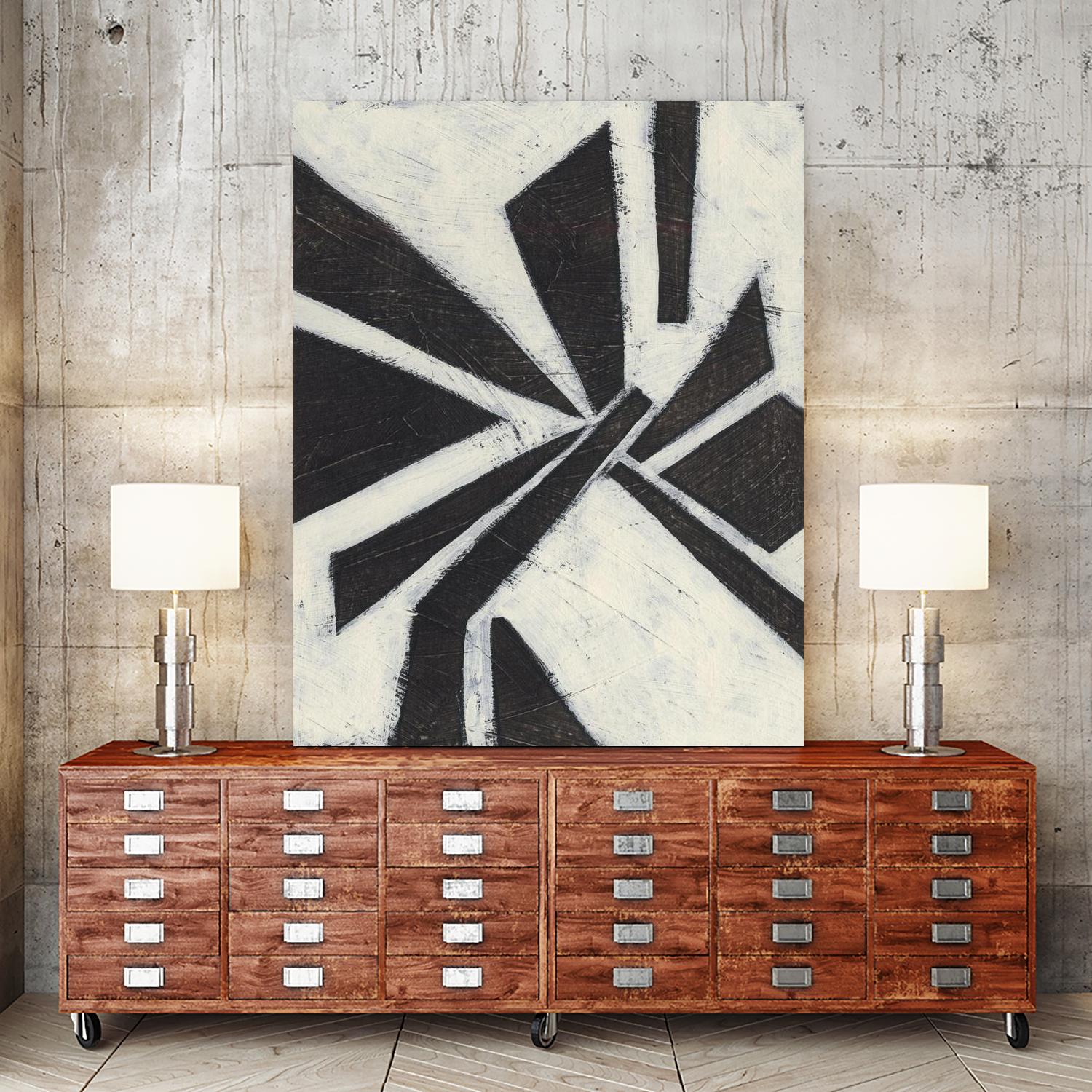 Symbiotic VI by June Erica Vess on GIANT ART - black abstract