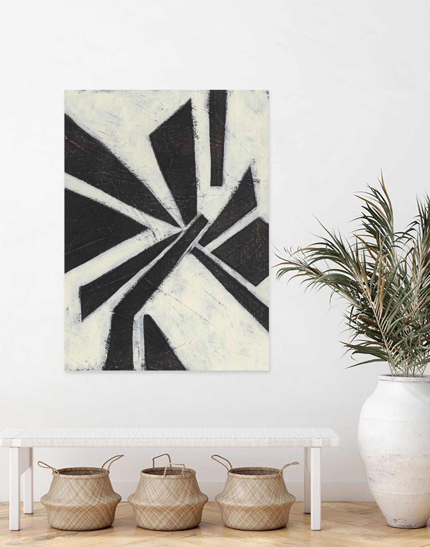 Symbiotic VI by June Erica Vess on GIANT ART - black abstract