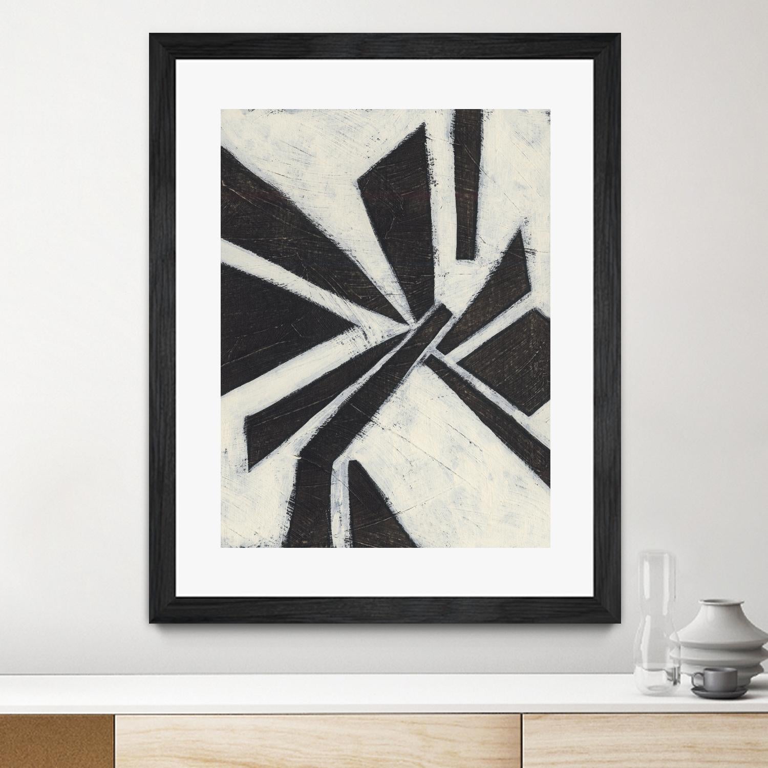 Symbiotic VI by June Erica Vess on GIANT ART - black abstract