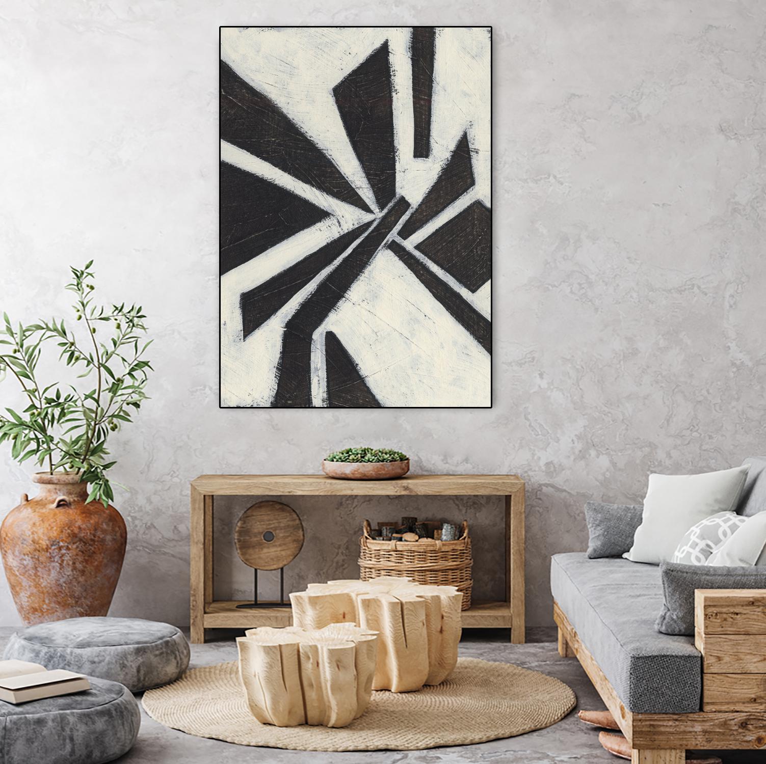 Symbiotic VI by June Erica Vess on GIANT ART - black abstract