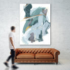 Rhythm Rhapsody IV by June Erica Vess on GIANT ART - blue abstract