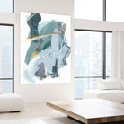 Rhythm Rhapsody IV by June Erica Vess on GIANT ART - blue abstract