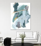 Rhythm Rhapsody IV by June Erica Vess on GIANT ART - blue abstract
