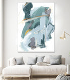 Rhythm Rhapsody IV by June Erica Vess on GIANT ART - blue abstract