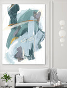 Rhythm Rhapsody IV by June Erica Vess on GIANT ART - blue abstract