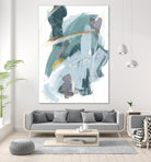 Rhythm Rhapsody IV by June Erica Vess on GIANT ART - blue abstract