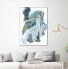 Rhythm Rhapsody IV by June Erica Vess on GIANT ART - blue abstract