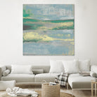 Cool Horizon II by Jennifer Goldberger on GIANT ART - green sea scene