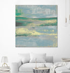 Cool Horizon II by Jennifer Goldberger on GIANT ART - green sea scene