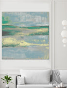 Cool Horizon II by Jennifer Goldberger on GIANT ART - green sea scene