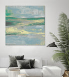 Cool Horizon II by Jennifer Goldberger on GIANT ART - green sea scene