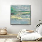 Cool Horizon II by Jennifer Goldberger on GIANT ART - green sea scene