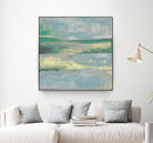 Cool Horizon II by Jennifer Goldberger on GIANT ART - green sea scene