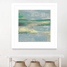 Cool Horizon II by Jennifer Goldberger on GIANT ART - green sea scene