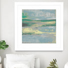 Cool Horizon II by Jennifer Goldberger on GIANT ART - green sea scene