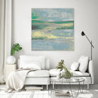 Cool Horizon II by Jennifer Goldberger on GIANT ART - green sea scene