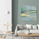 Cool Horizon II by Jennifer Goldberger on GIANT ART - green sea scene