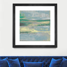 Cool Horizon II by Jennifer Goldberger on GIANT ART - green sea scene