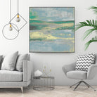 Cool Horizon II by Jennifer Goldberger on GIANT ART - green sea scene