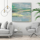 Cool Horizon II by Jennifer Goldberger on GIANT ART - green sea scene