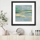 Cool Horizon II by Jennifer Goldberger on GIANT ART - green sea scene