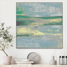 Cool Horizon II by Jennifer Goldberger on GIANT ART - green sea scene