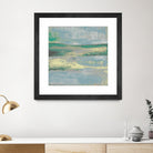 Cool Horizon II by Jennifer Goldberger on GIANT ART - green sea scene