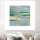Cool Horizon II by Jennifer Goldberger on GIANT ART - green sea scene