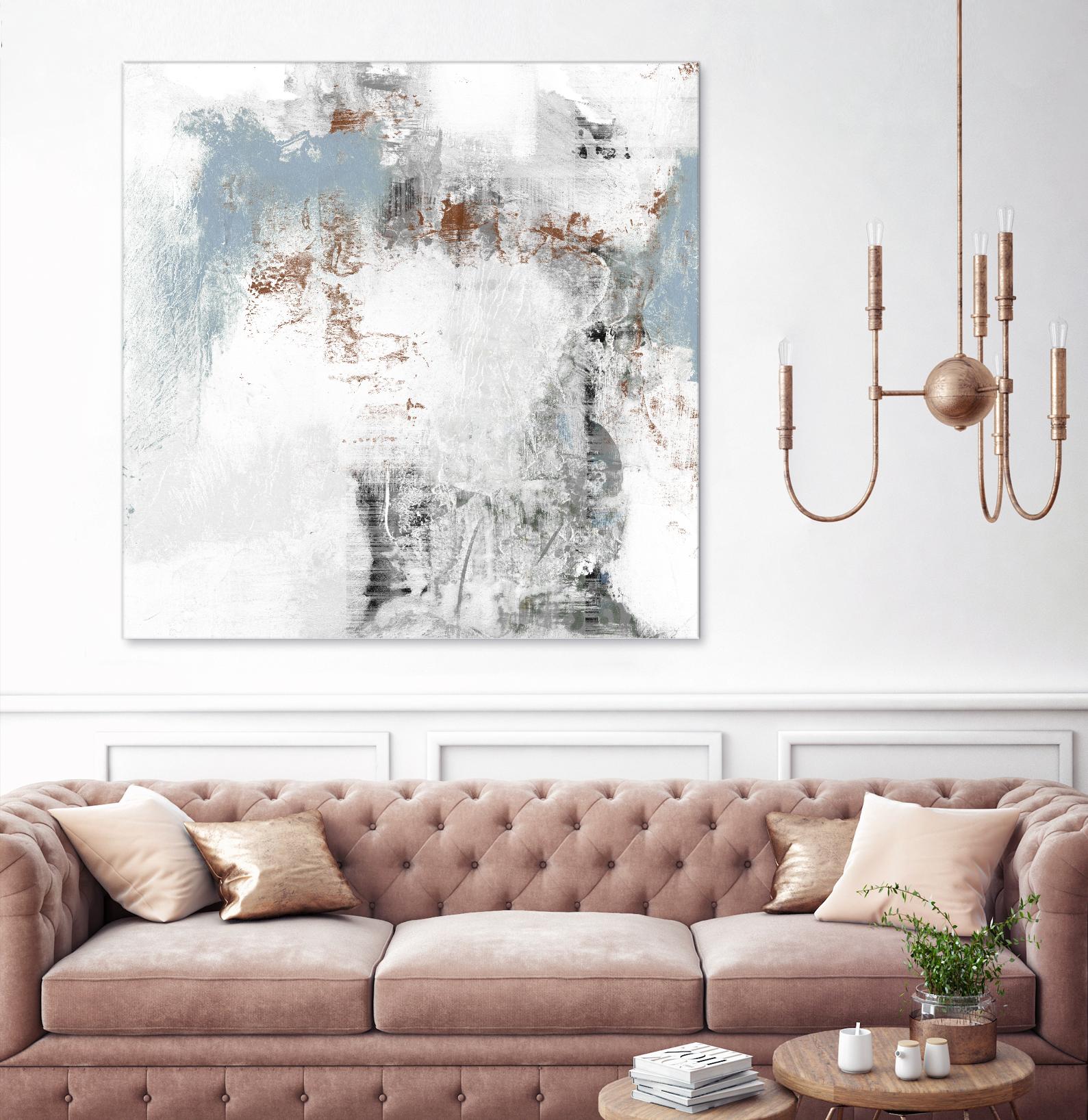 White Wash I by Jennifer Goldberger on GIANT ART - abstract