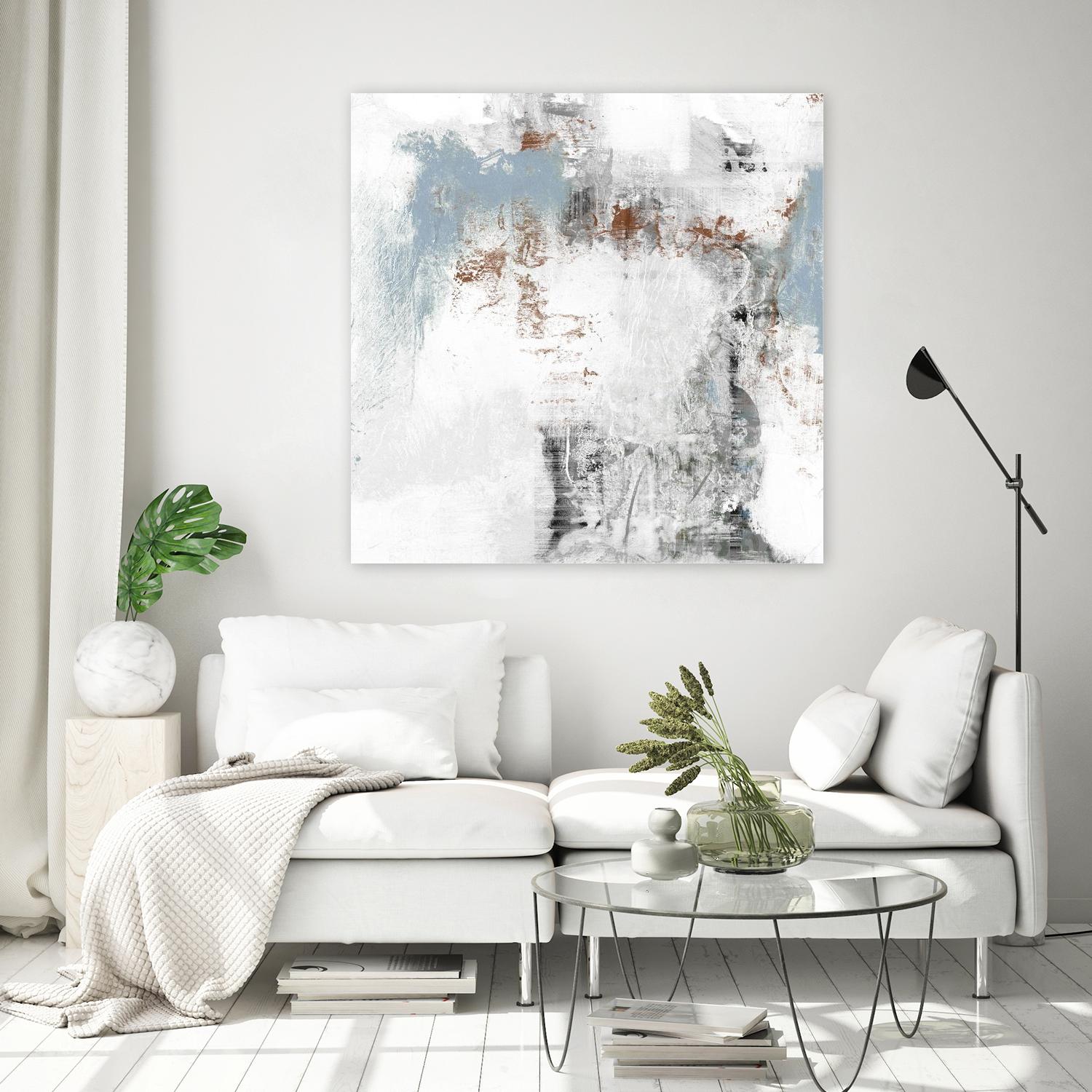 White Wash I by Jennifer Goldberger on GIANT ART - abstract