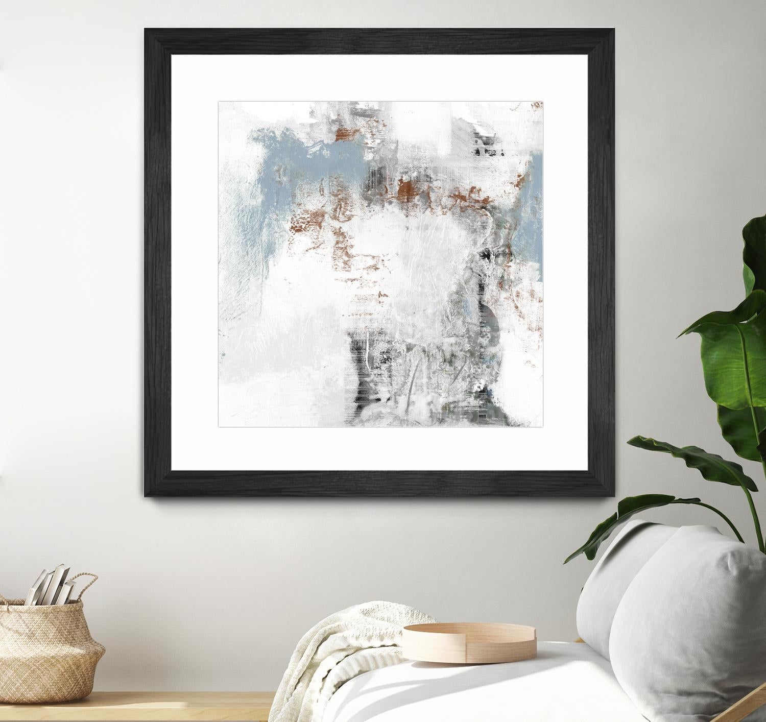 White Wash I by Jennifer Goldberger on GIANT ART - abstract